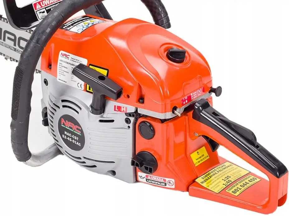 Бензопила NAC CST52-45AC 2200 Вт 3 к.с ланцюгова бензинова пила цепная