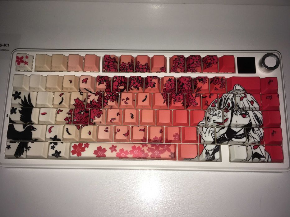 Механічна клавіатура кастомні аніме кейкапи | Custom anime keyboard