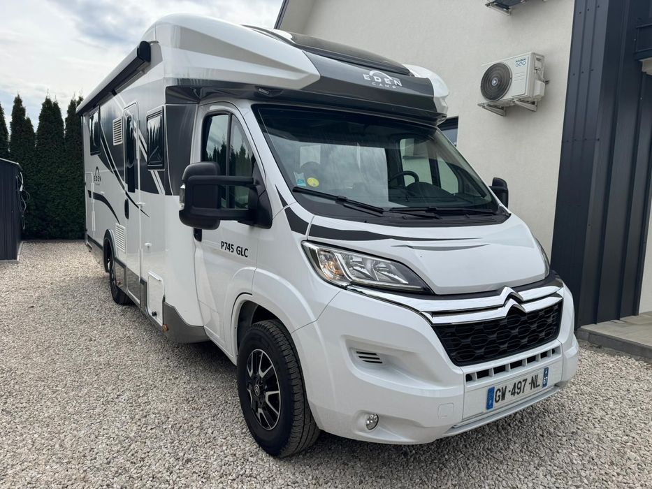 Citroën JUMPER EDEN CAMP  Kamper Półintegra Opuszczane Łóżko Solar Wersja Zimowa Jak Nowy