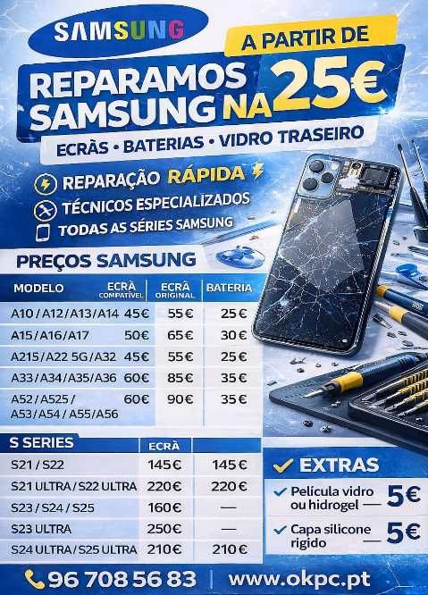 Displays e Baterias Iphone - Modelos IPHONE Samsung Xiaomi [Revenda]