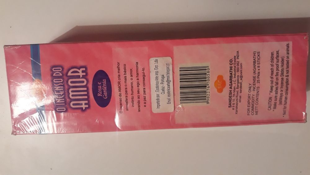Incenso AMOR - SAC - Índia