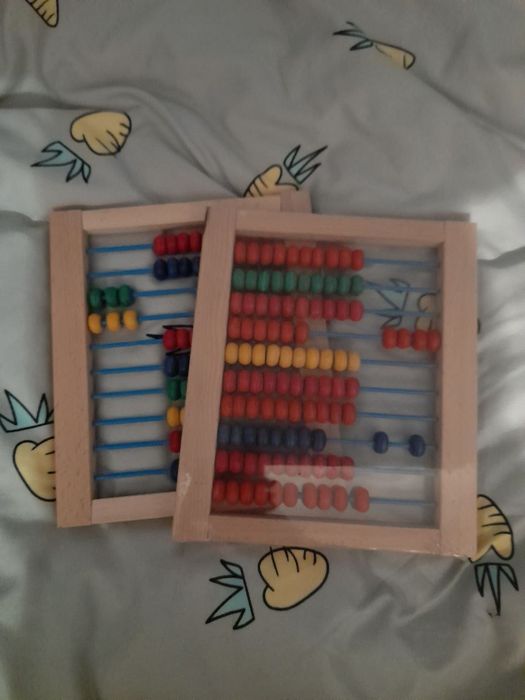 Новые деревянные счёты