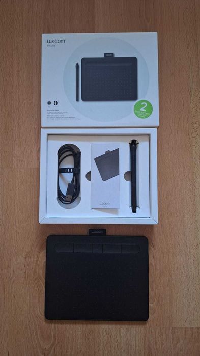 Wacom Intuos S Bluetooth (CTL-4100WL) – como novo, completo