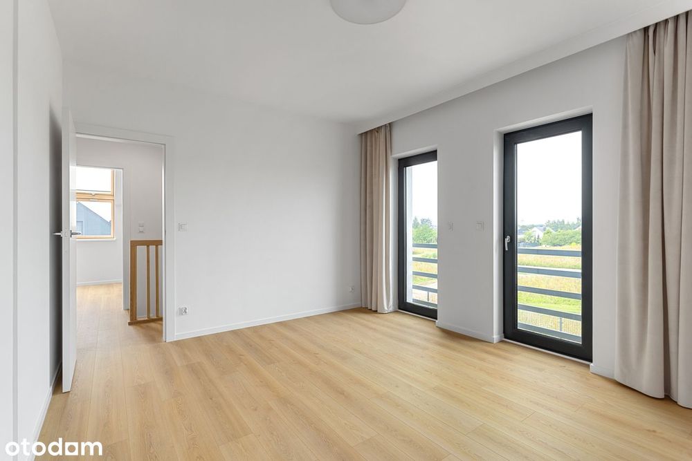 Gotowy dom 125 m², 300 m od Jeziora Kierskiego | garaż | pompa ciepła