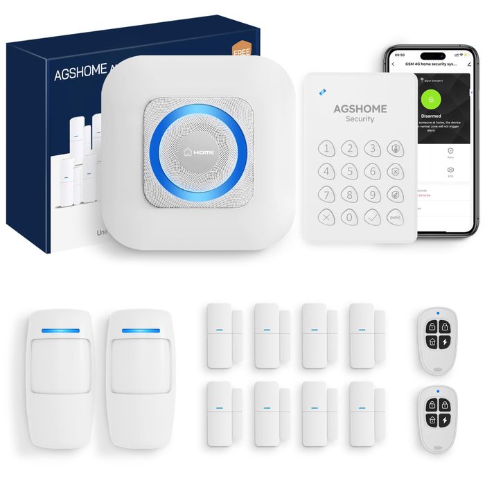 AGSHOME System Bezpieczeństwa, Zestaw, alarm