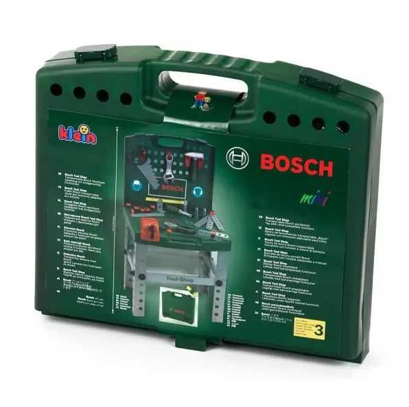 Іграшко. набір Валіза Стіл-майстерня з інструментами Klein Bosch Mini