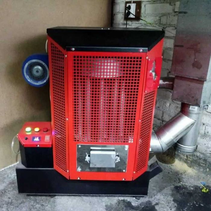 Печь на отработке Мустанг ПМ25АТ (18 кВт) теплогенератор