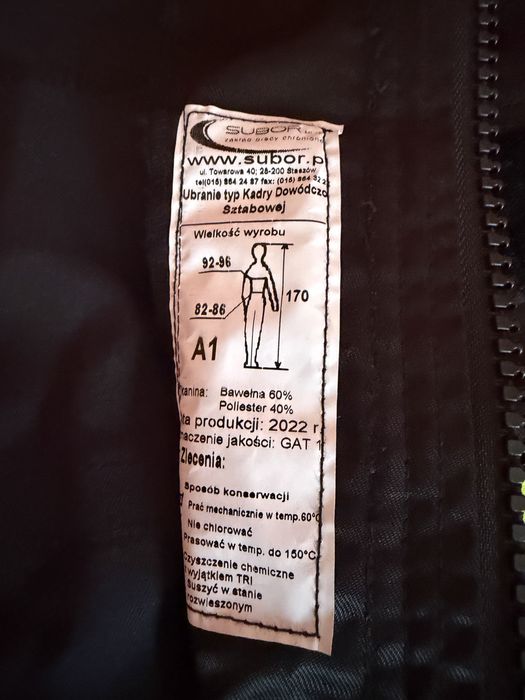 bluza koszarowa strażacka