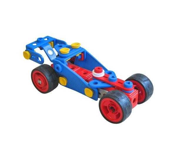 Konstrukcyjne klocki skręcanki ToolBoxAdvanced 70el 6 mod 5+ Meccano