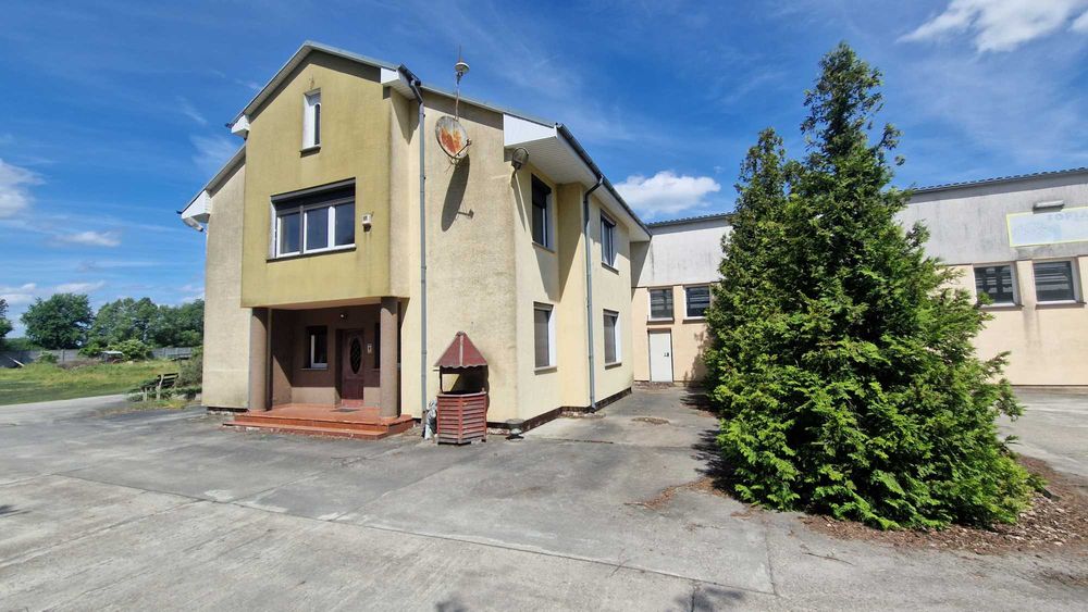 Hala magzynowa 1000 m2 z zapleczem biurowym