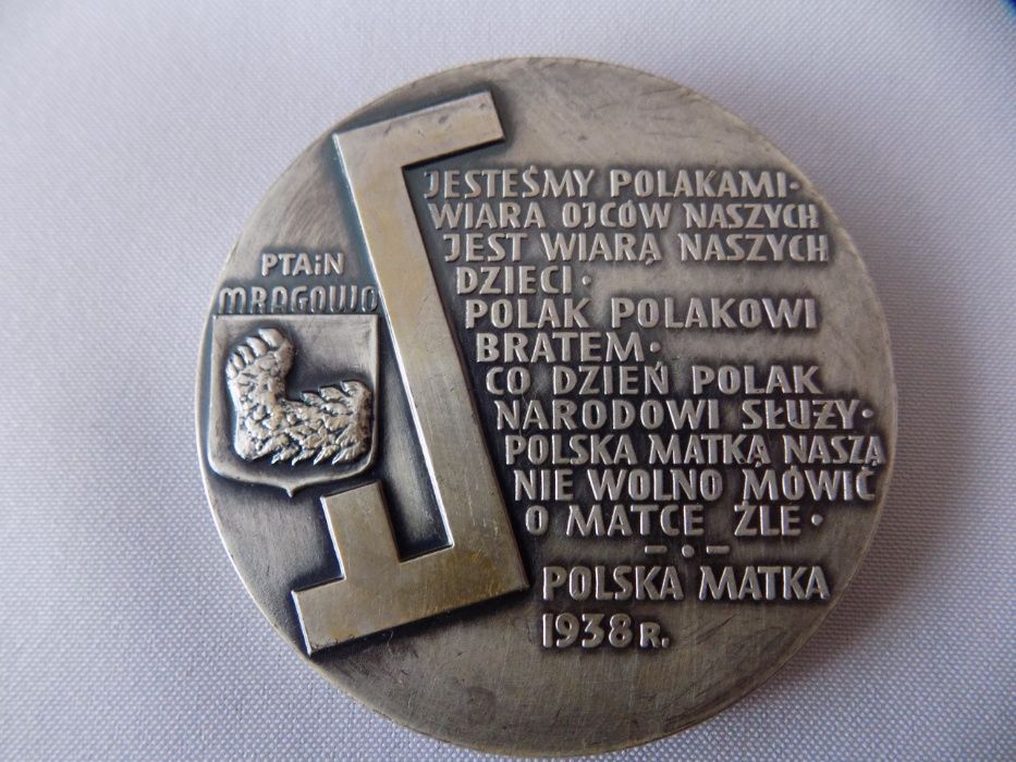 Medal- Krzysztof Celestyn Mrongowiusz