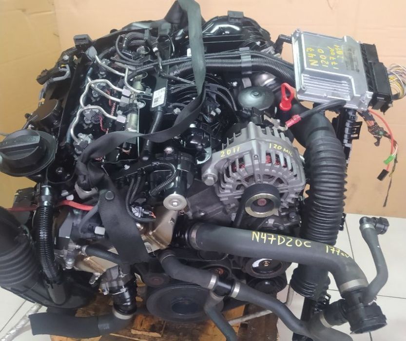 Motor BMW 120D 320D 177cv E87 E90 120 mil km 2011 N47D20C caixa