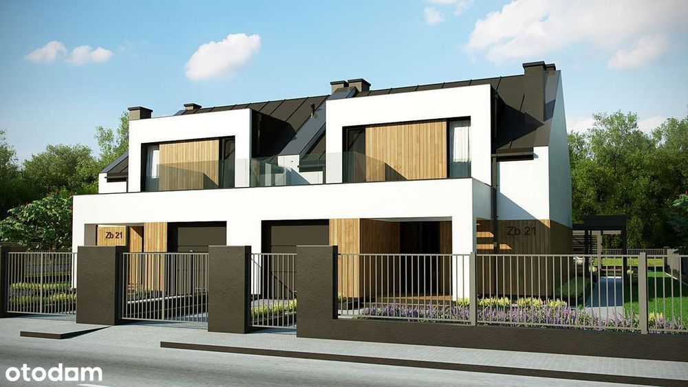 Nowy Dom W Zabudowie Bliżniaczej 145 M2 Wiskitno, Łódź-Górna