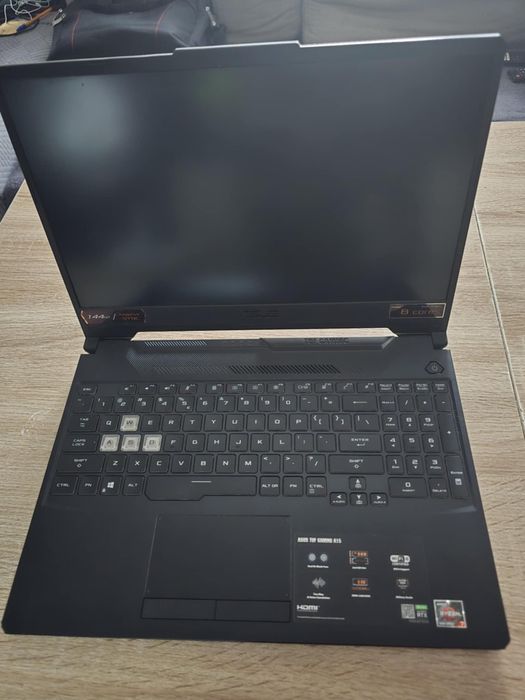 Laptop Asus Tuf Gaming A15/15,6"/RYZEN 7/16/512GB/RTX3060