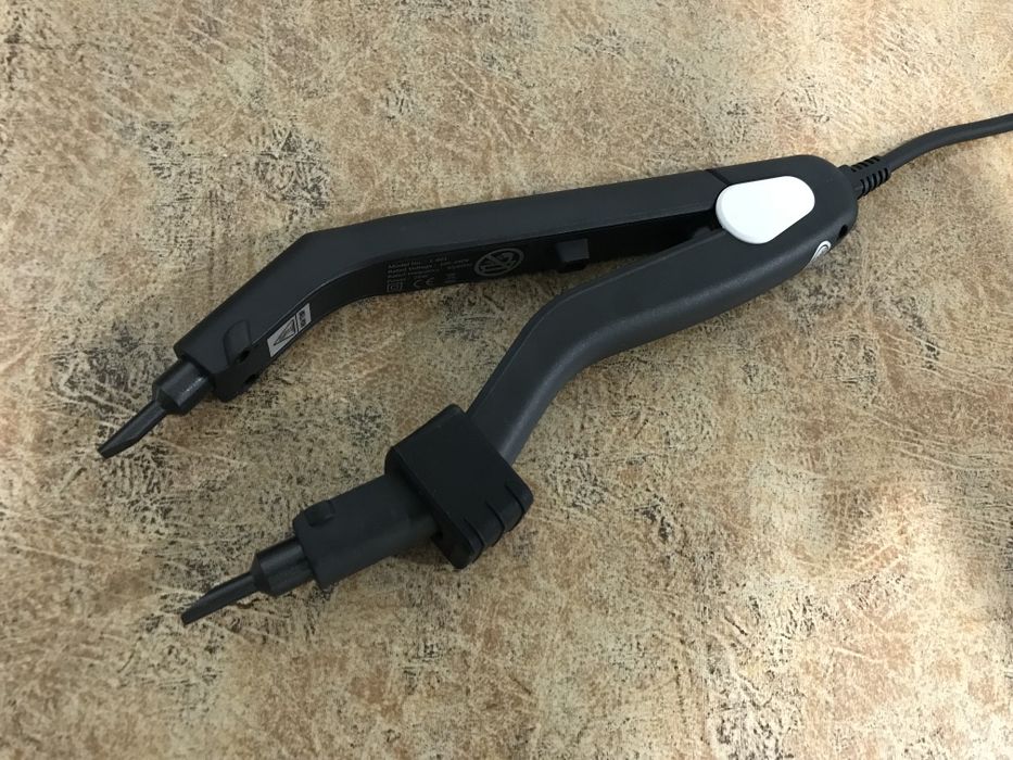 Щипцы для наращивания, щипці для нарощування волосся з терморегуляторо