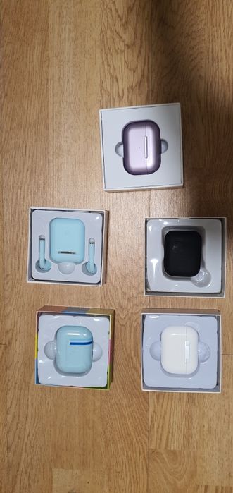 Phones e airpod novos
