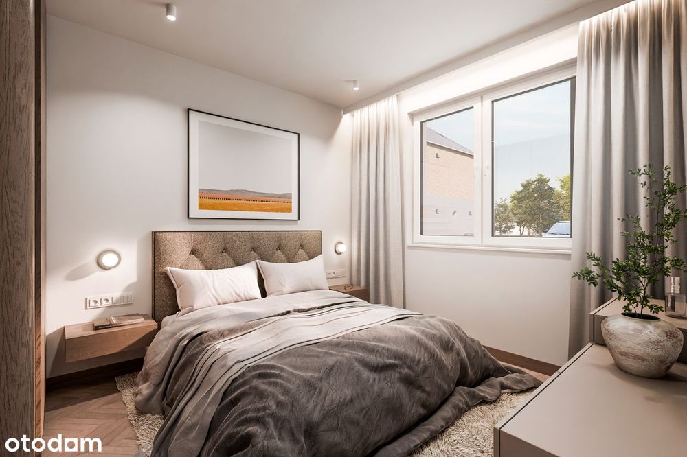 NOWY Energooszczędny Apartament z Ogrodem | 40min Toruń Golub-Dobrzyń