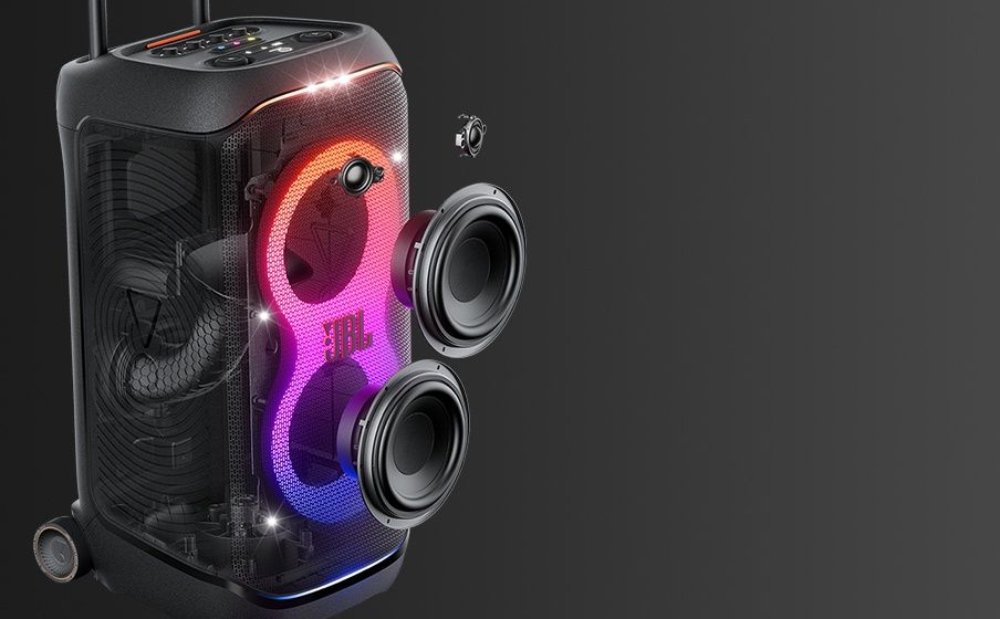 Wynajem Głośnika JBL Partybox 320 Stage bezprzewodowy!