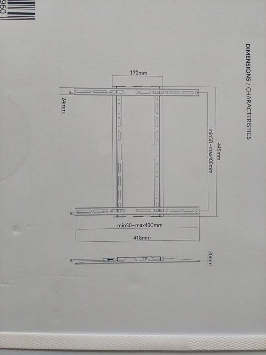 Suposte para TV 32"-70"