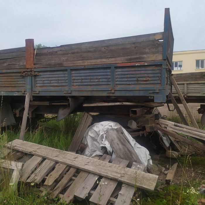 2 Прицепи сзап 8527 і кузово усилене 6м на 2.40