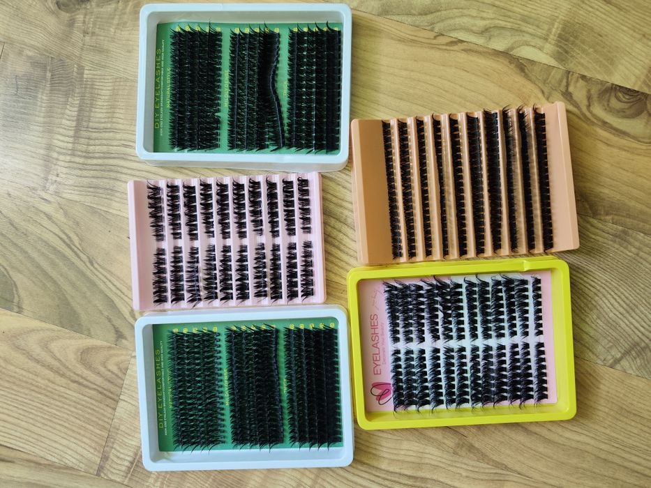 Mix rzęs rzęsy bondingowe kępki lashes bonding eyes