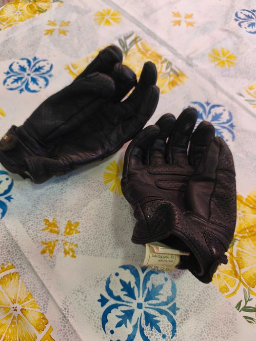 Luvas moto Ls2 pele Spark Man tamanho L