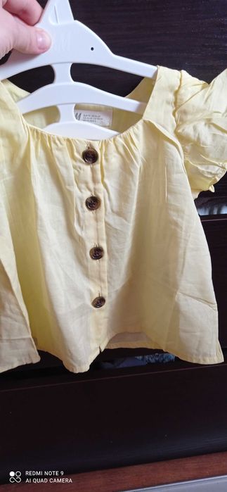 Bluzka bluzeczka H&M 86/92 lato NOWA!