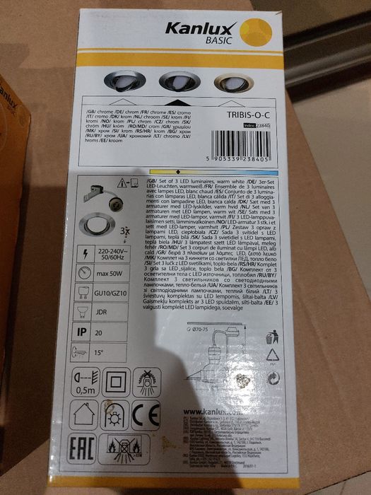 Halogen Led Kanlux Basic 5szt