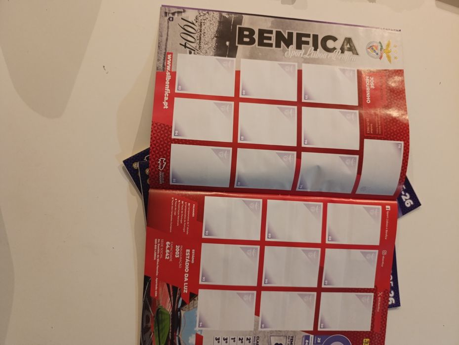 Caderneta de cromos liga portuguesa 2025-2026