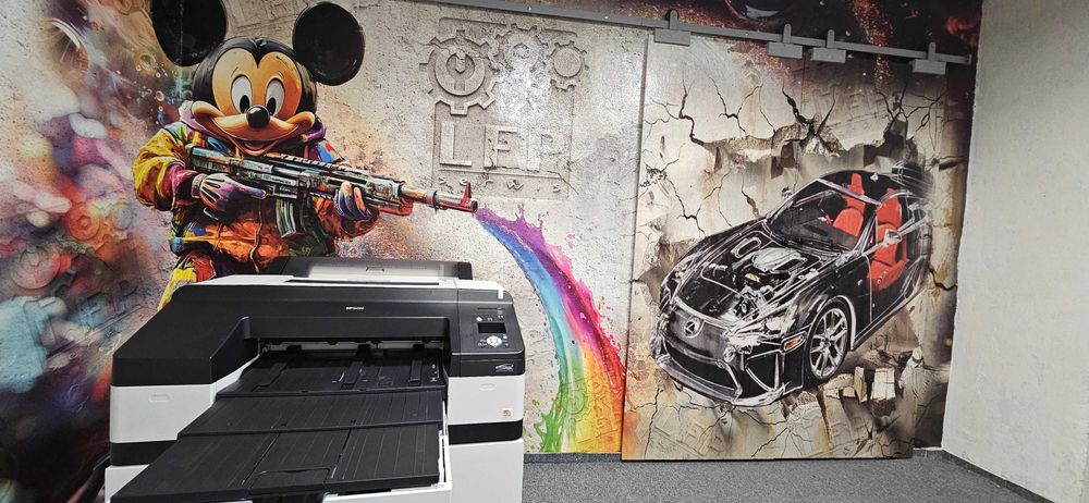 Drukarka Epson Stylus Pro 4900 Foto Subli DTF Biały, Fluo Nowość DTF