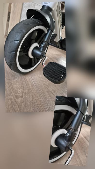 Триколісний дитячий велосипед Dallas білий 2-6 років