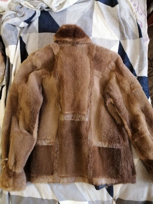 Полушубок женский из натурального меха