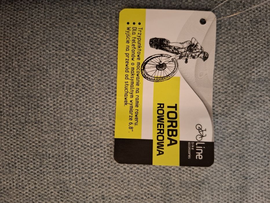 Torba rowerowa uchwyt na telefon