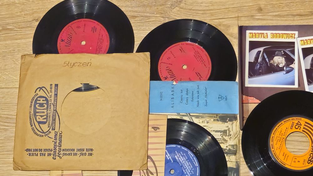 Single winylowe Maryla Rodowicz Urszula Veriton lata 60 70
