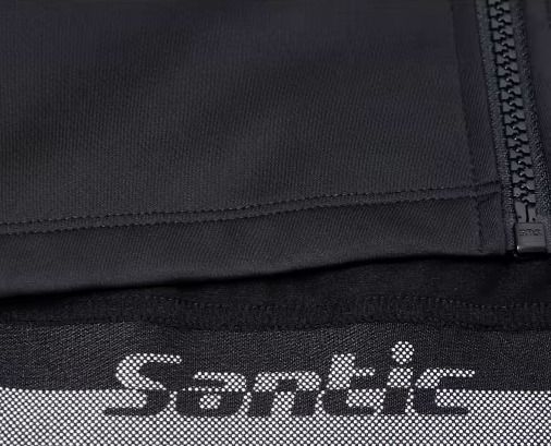 Męska kurtka rowerowa SANTIC – termoaktywna, wiatroszczelna,