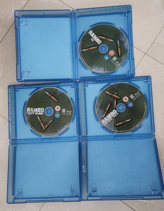 Trilogia Rambo Bluray