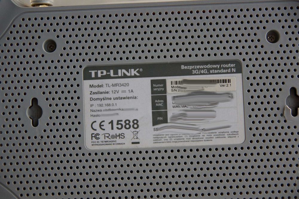 Router TL-MR3420 TP-LINK