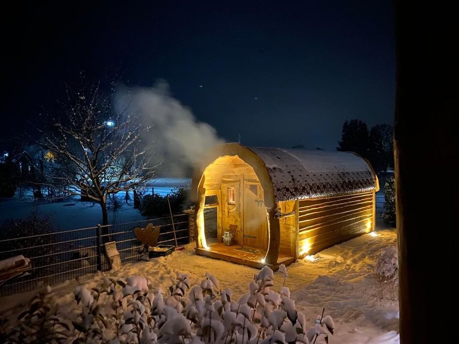 Sauna ogrodowa ocieplona