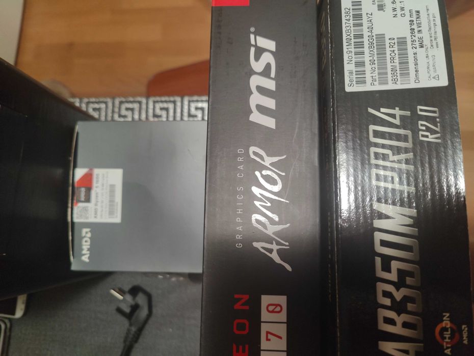 Radeon Rx 570 8gb,ram 16 ddr4 Ryzen 5 1600