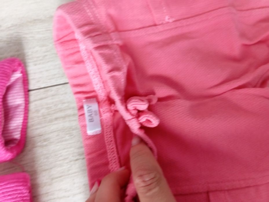 Spodenki leginsy dziewczęce 62/68