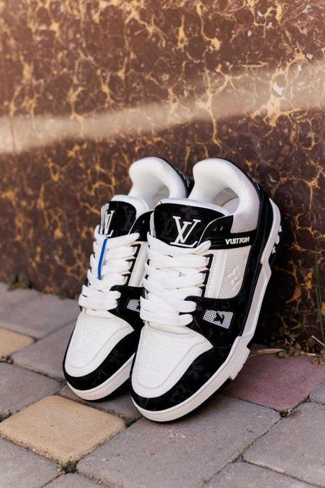 Кросівки Louis Vuitton Trainer Black White