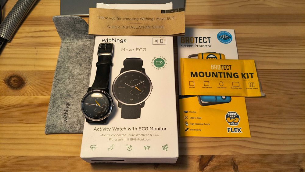 Relógio Smartwatch Withings Move ECG - AVARIADO