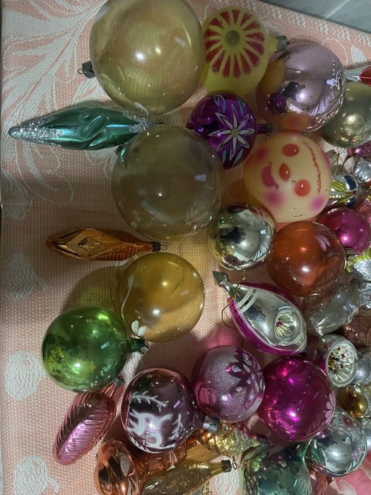 Елочные игрушки СССР 70шт