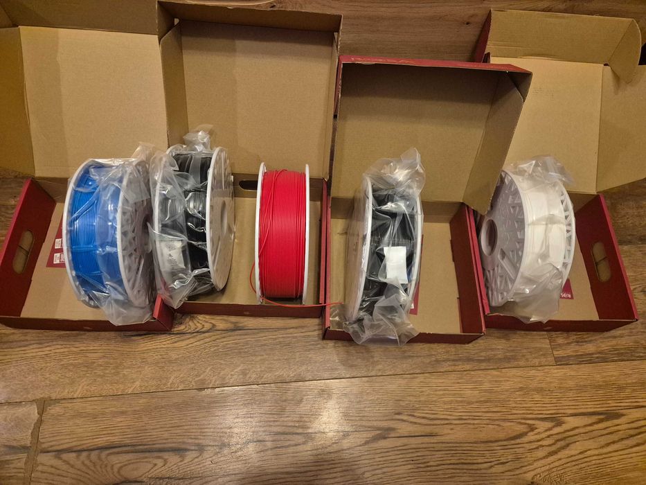 Filament ROSA PLA Starter okolo 5kg NOWY