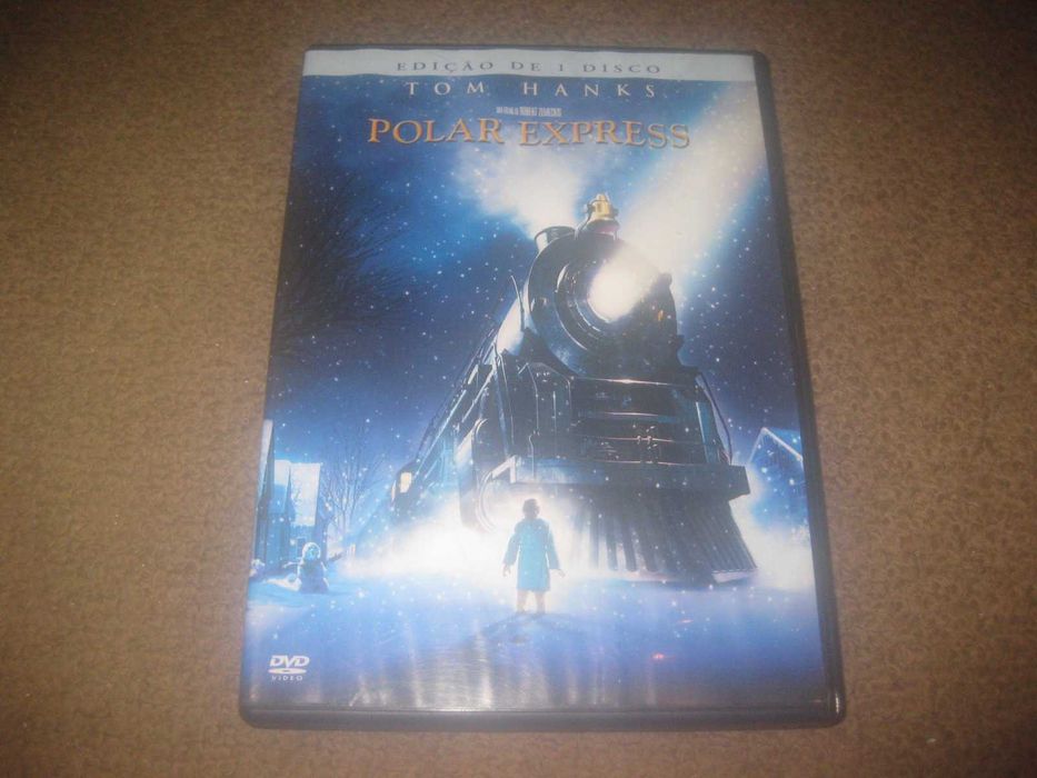 DVD "Polar Express" com Tom Hanks