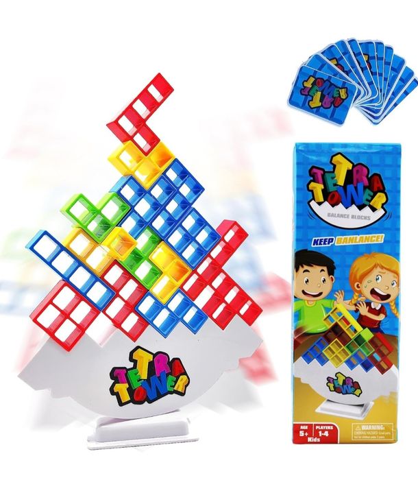 Yoirzit Tetra Tower Gra dla dzieci Tetris Tower