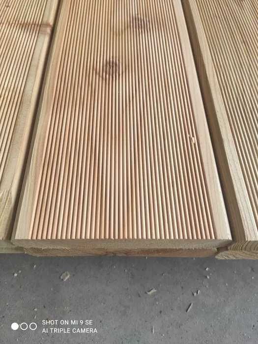 Deska tarasowa modrzewiowa i sosnowa