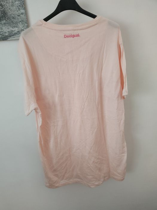 Koszulka Nowa desigual różowa