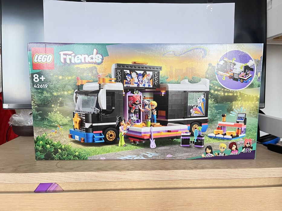 LEGO Friends 42619 Autobus wycieczkowy gwiazd popu nowy