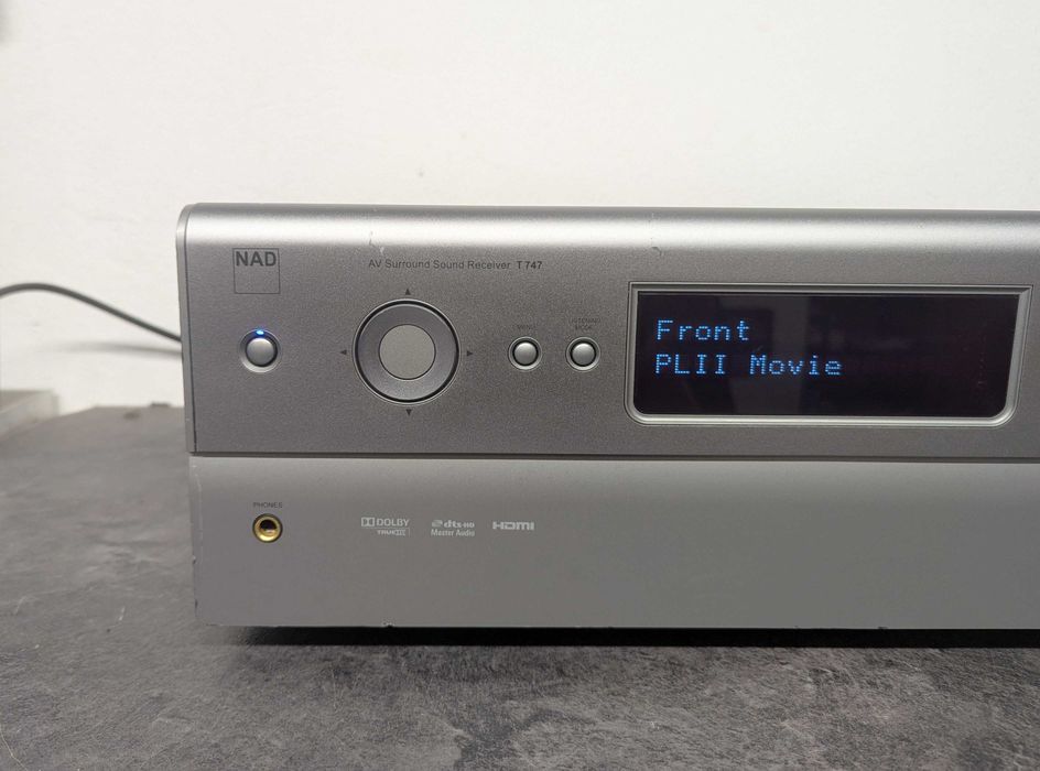 NAD T 747, ресивер 7.1.  2х110 Watt, 7x60 Watt.
